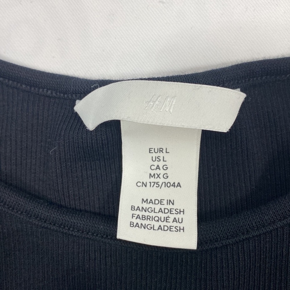 H&M sleeveless stretchy ribbed mini dress - Picture 5 of 8